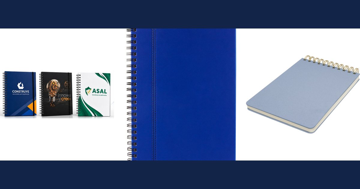 Cuadernos de tapa dura personalizados: modelos, precios y acabados