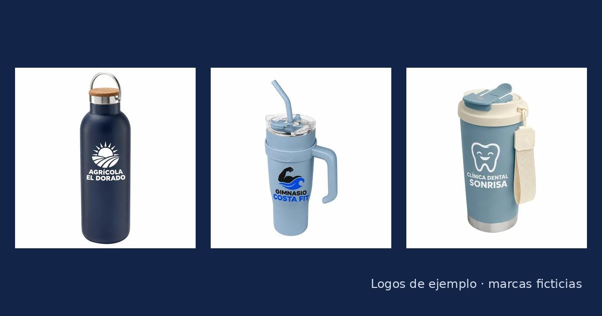 ¿Cuánto cuesta un termo con logo? Precios reales por pieza en 2026