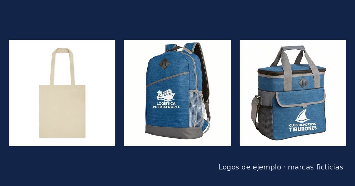 ¿Cuánto cuesta una bolsa o mochila con logo? Precios reales por pieza en 2026