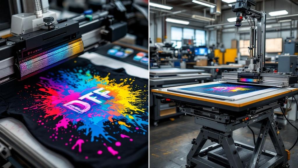 Impresión DTF vs serigrafía: cuál es mejor para tu empresa