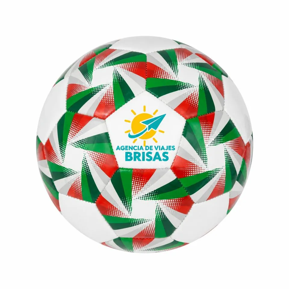 Balón de Fútbol México con logo de ejemplo