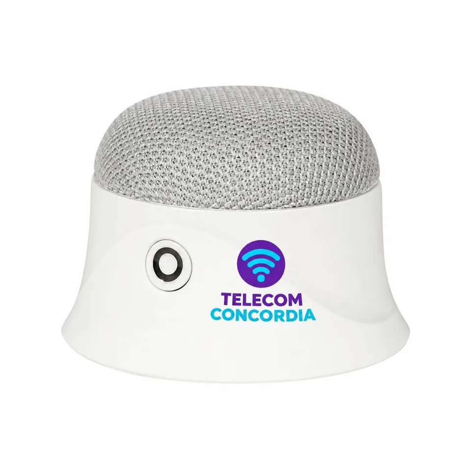 Bocina Bluetooth Mini Domo con logo de ejemplo