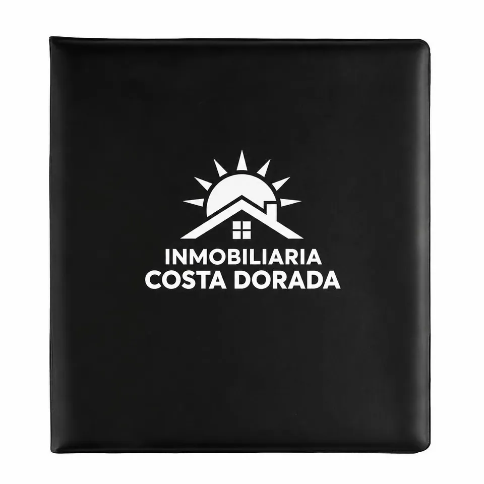 Carpeta Teacapán con logo de ejemplo