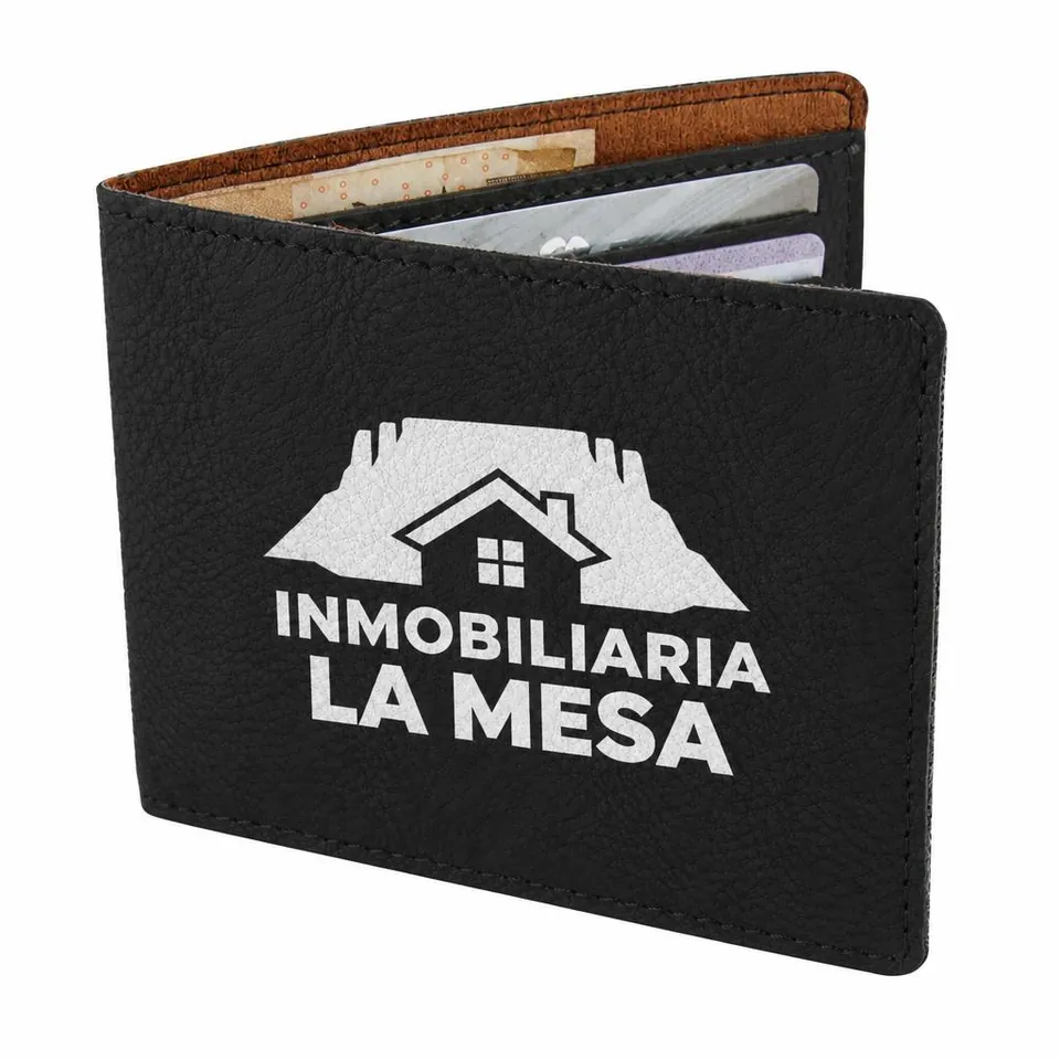 Cartera Copala con logo de ejemplo