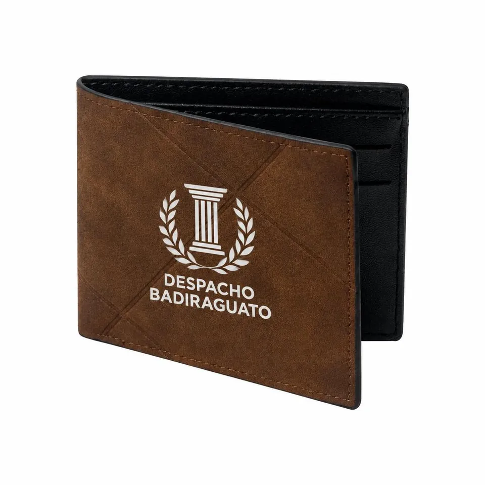 Cartera Cosalá con logo de ejemplo