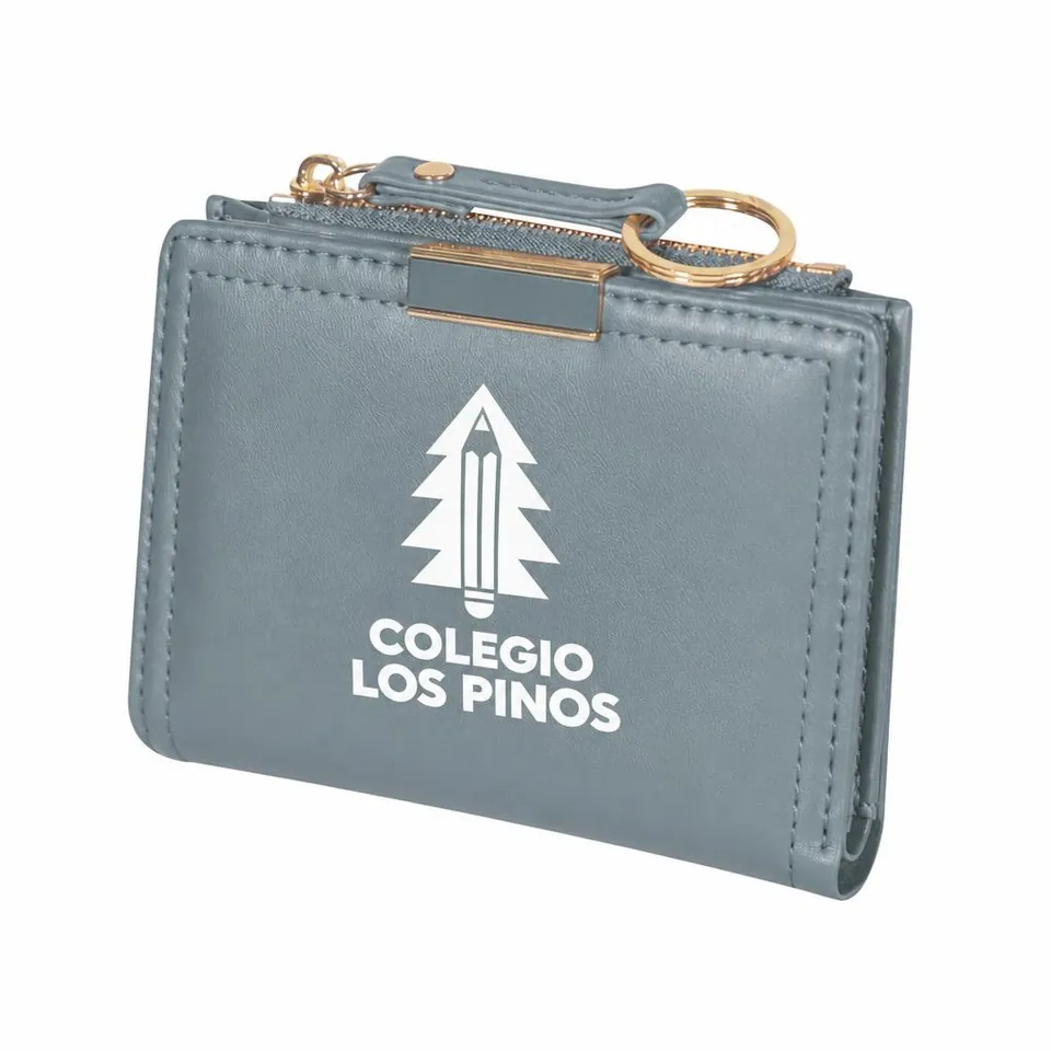 Cartera Teacapán con logo de ejemplo