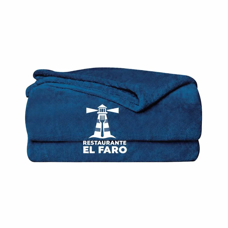 Frazada Cosalá con logo de ejemplo