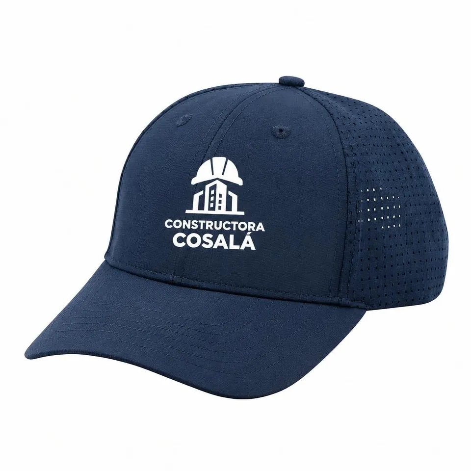 Gorra Deportiva Tela Técnica con logo de ejemplo
