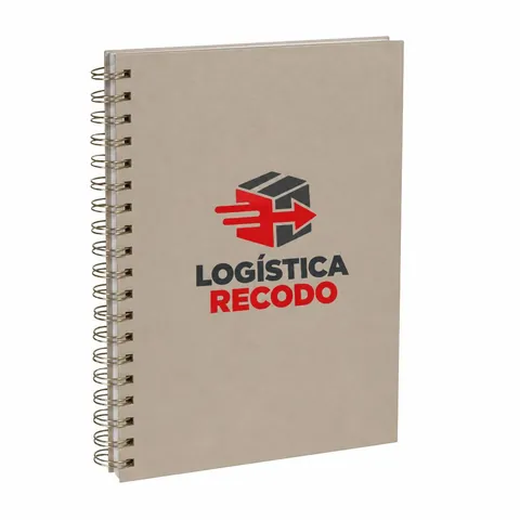 Libreta Cerritos con logo de ejemplo