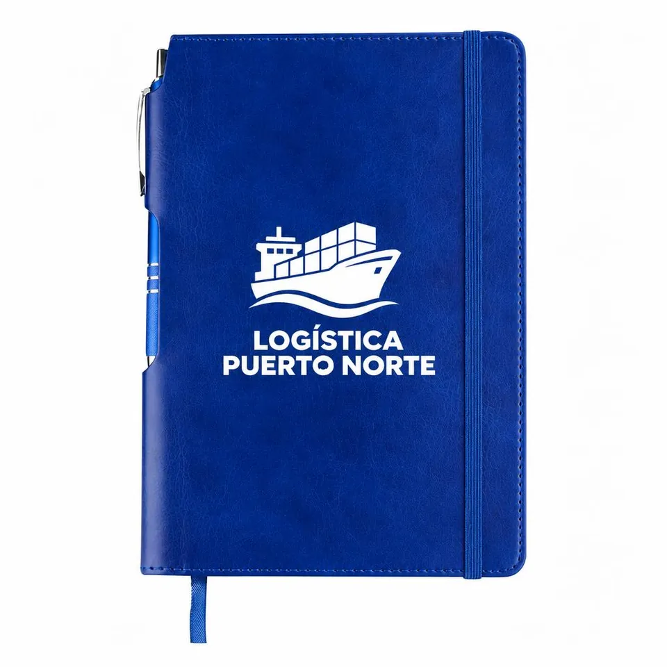 Libreta Navolato con logo de ejemplo