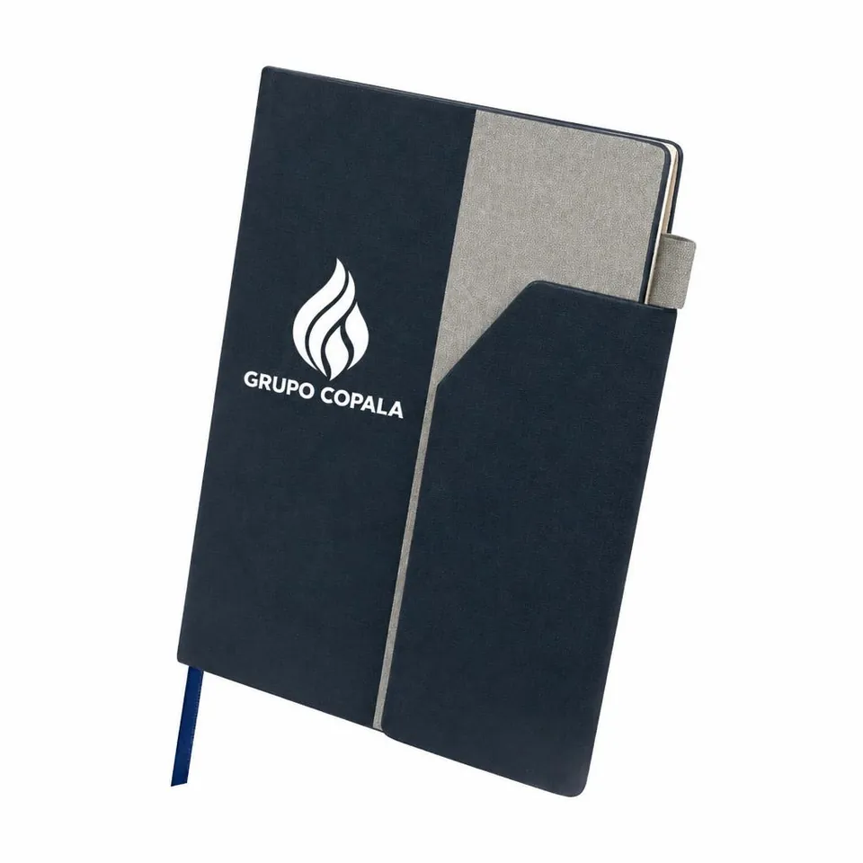 Libreta Rosario con logo de ejemplo