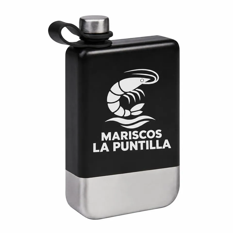 Licorera Copala con logo de ejemplo
