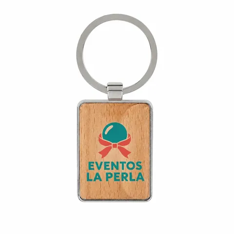 Llavero Guamúchil con logo de ejemplo