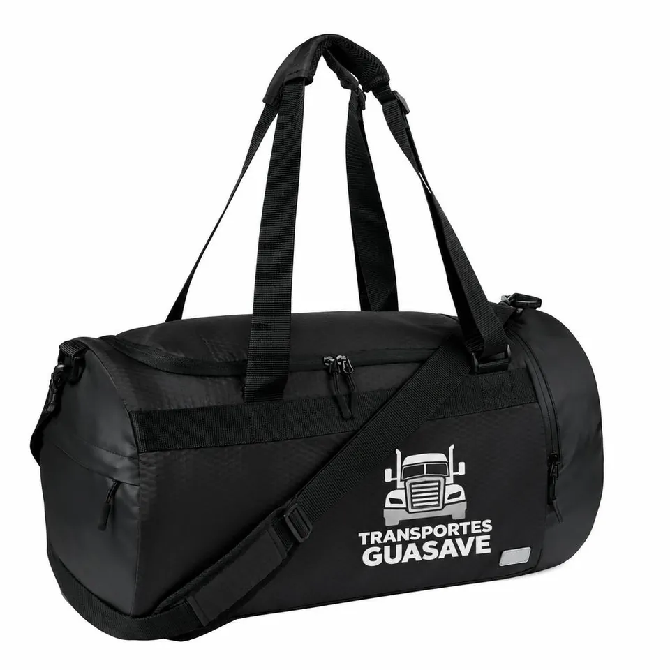 Maleta Guasave con logo de ejemplo