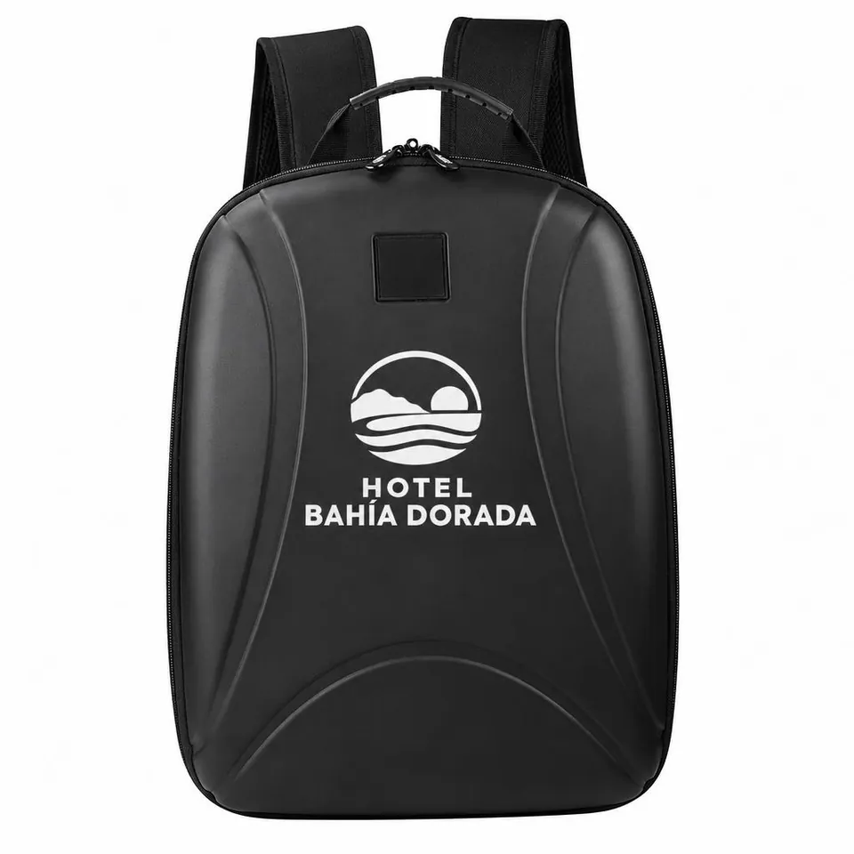 Mochila Cosalá con logo de ejemplo
