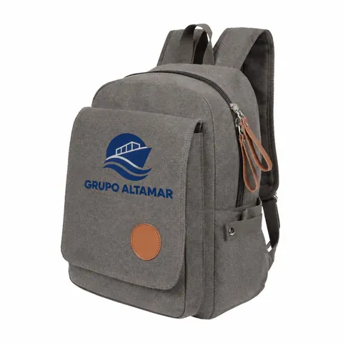 Mochila Elota con logo de ejemplo