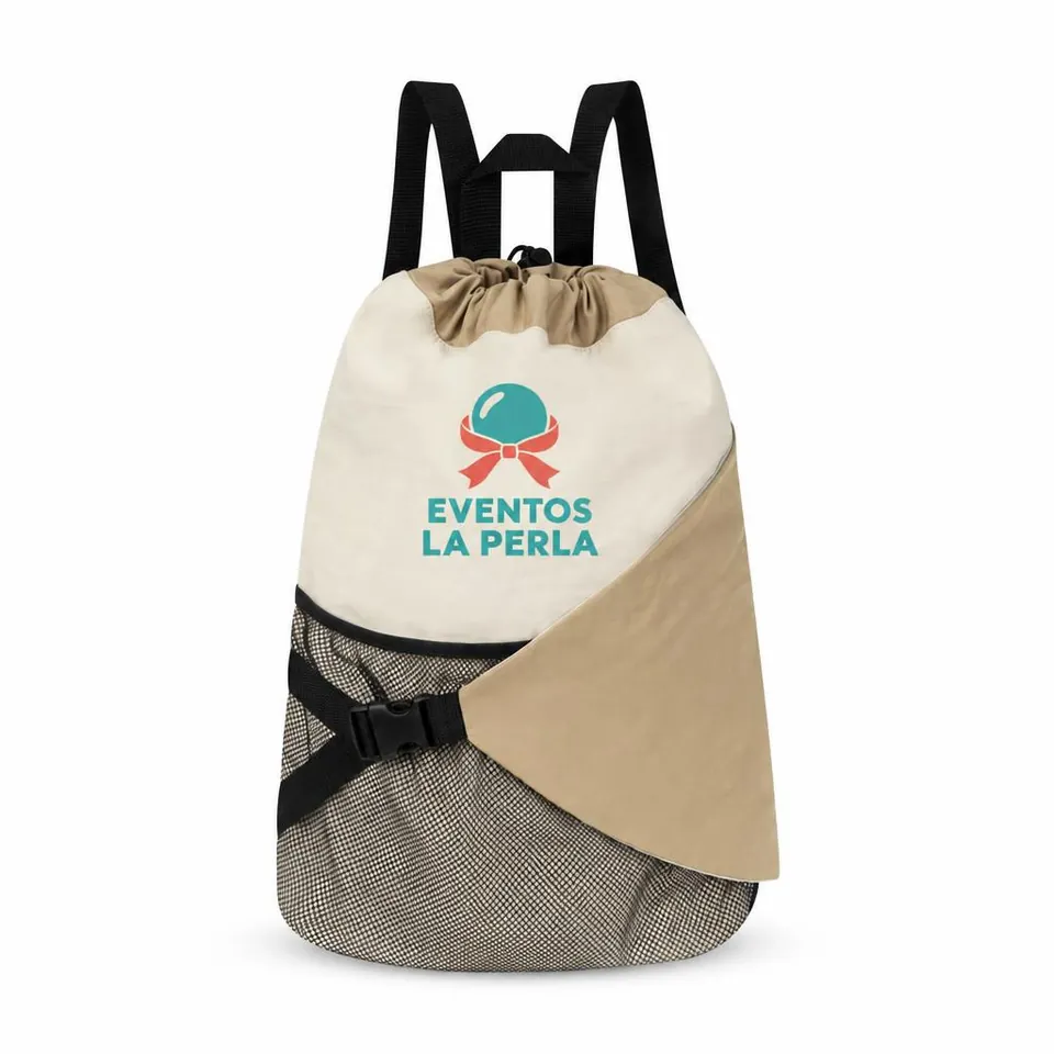 Mochila Rosario con logo de ejemplo
