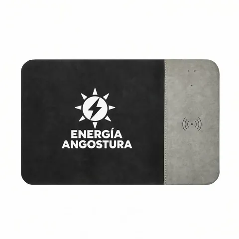 Mouse Pad Cargador Altata con logo de ejemplo