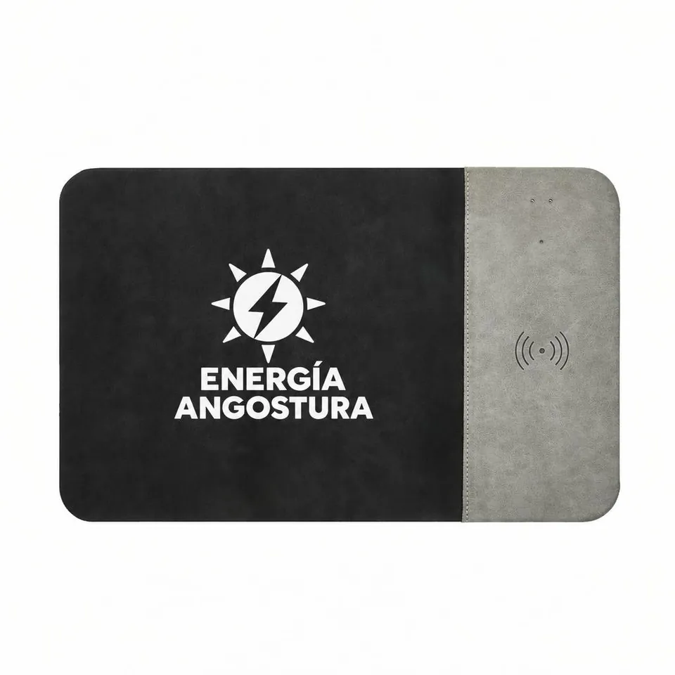 Mouse Pad Cargador Altata con logo de ejemplo