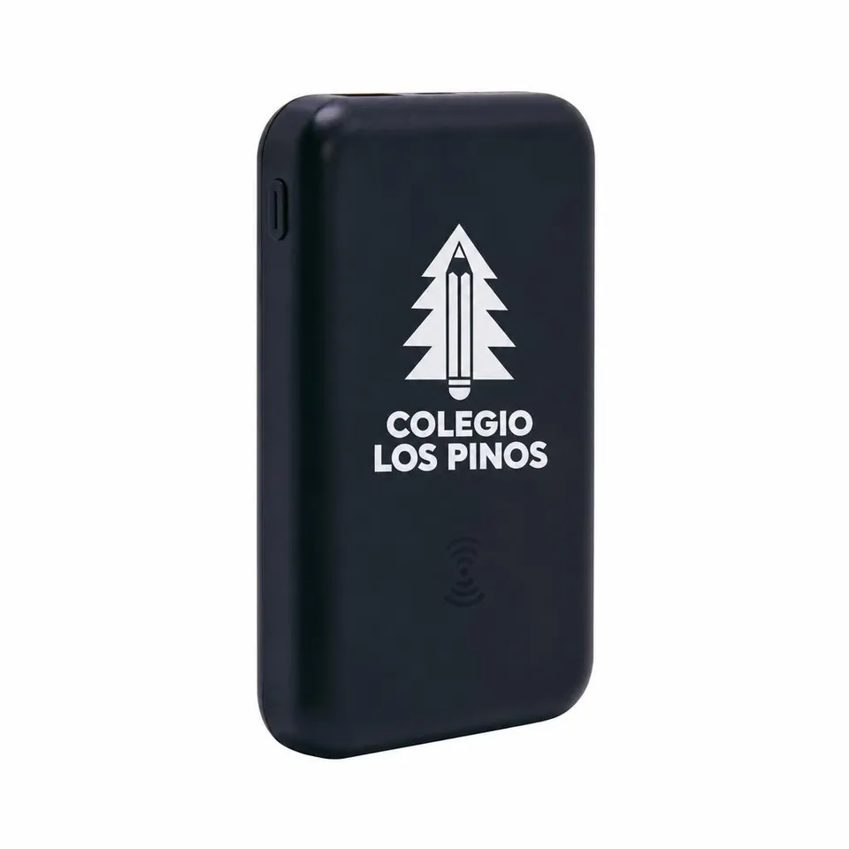 Power Bank Navolato con logo de ejemplo