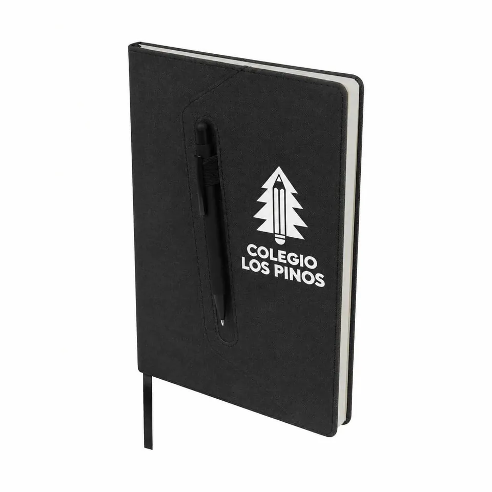 Set de Libreta Agendario Altata con logo de ejemplo