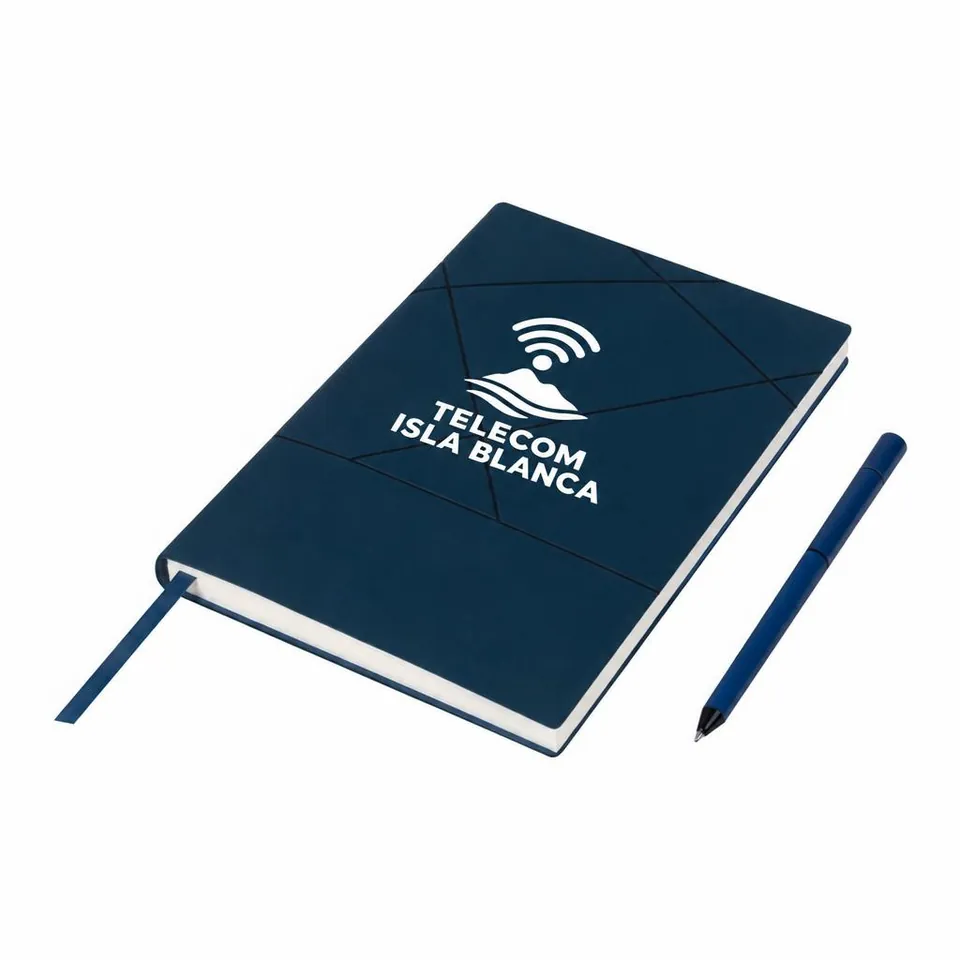 Set de Libreta Copala con logo de ejemplo