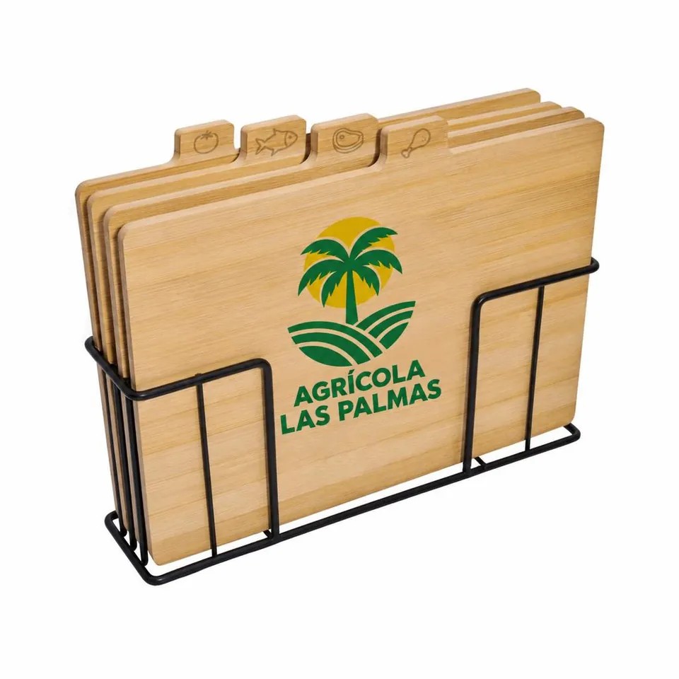 Set de Tablas Altata con logo de ejemplo