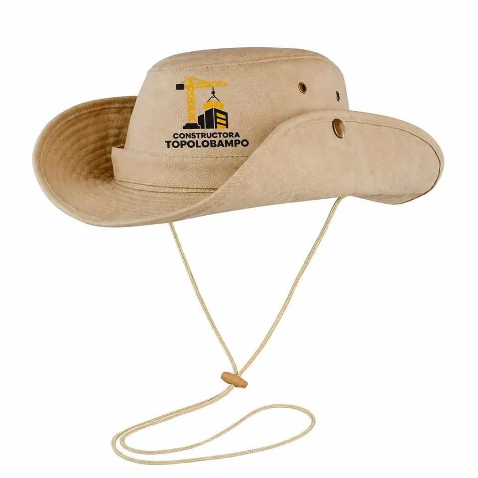 Sombrero Teacapán con logo de ejemplo