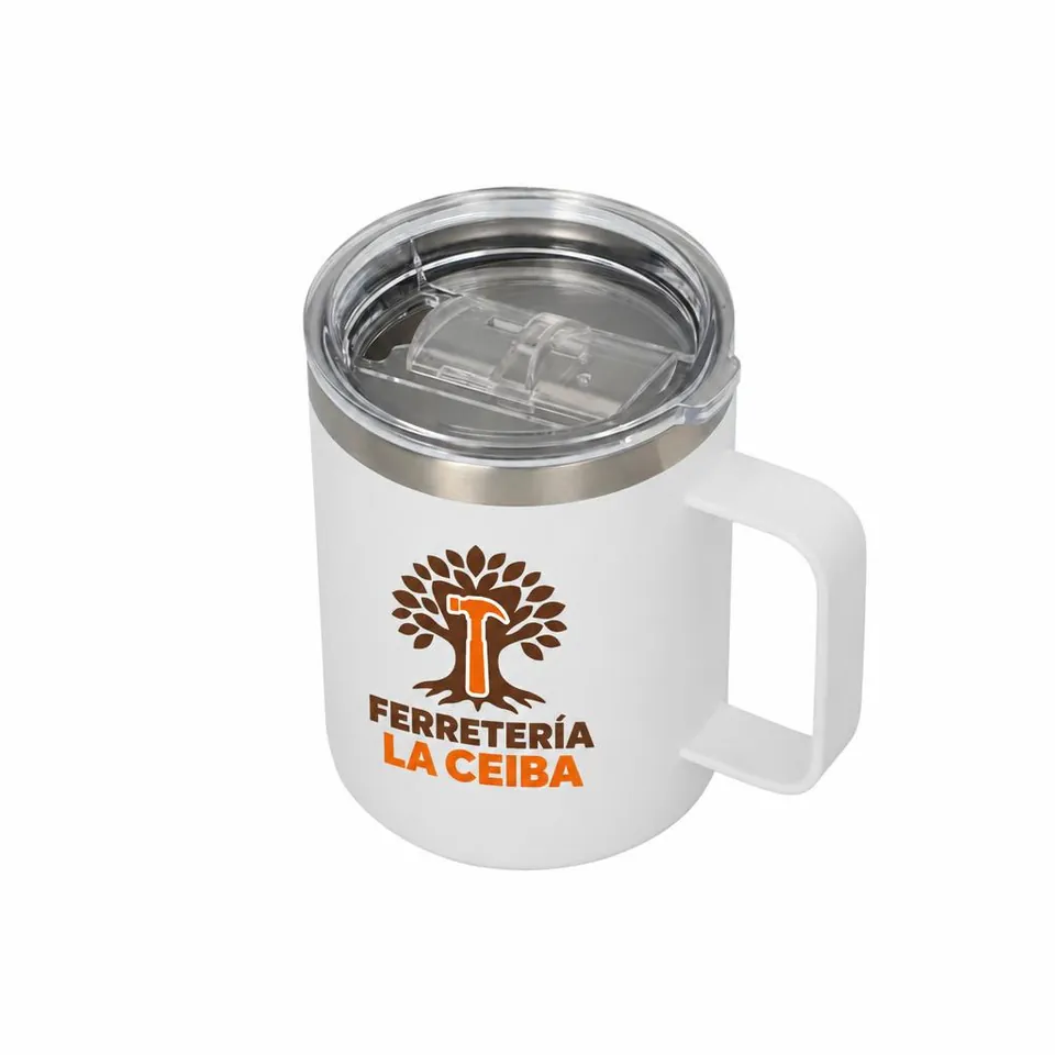 Taza Cerritos con logo de ejemplo