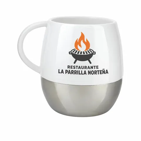 Taza Concordia con logo de ejemplo