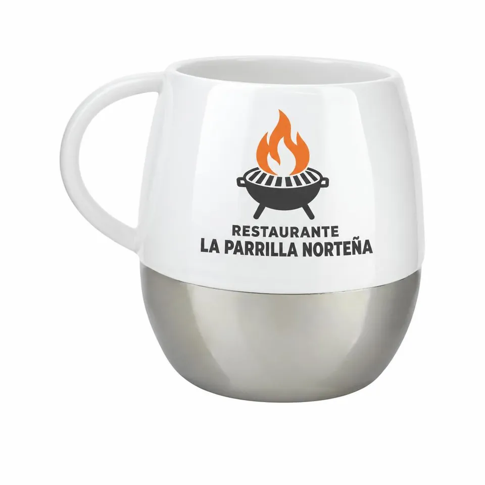 Taza Concordia con logo de ejemplo