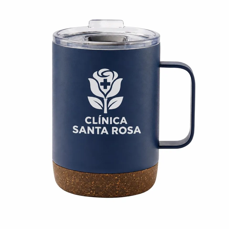 Taza Guamúchil con logo de ejemplo