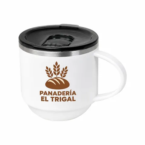 Taza Sanalona con logo de ejemplo