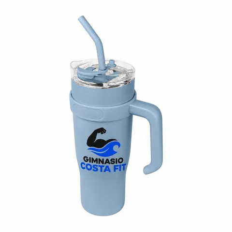 Termo Duna con logo de ejemplo