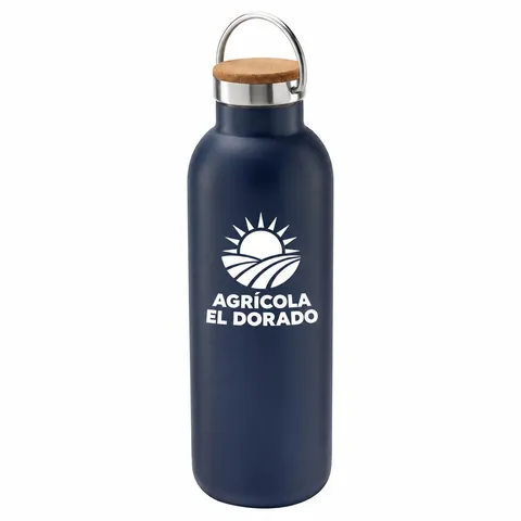 Termo Higueras con logo de ejemplo