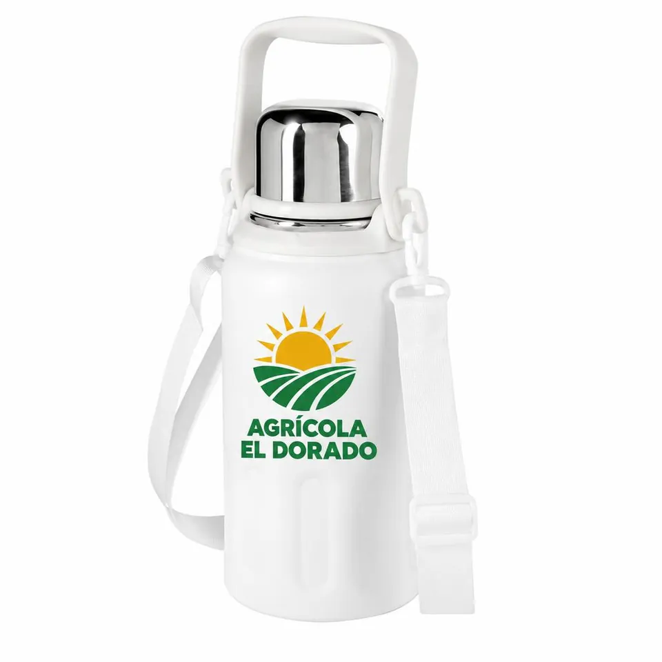 Termo Icebox con logo de ejemplo