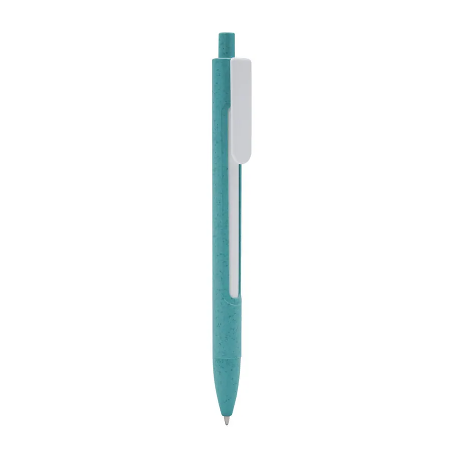 Bolígrafo Eco Fibra de Trigo Turquesa