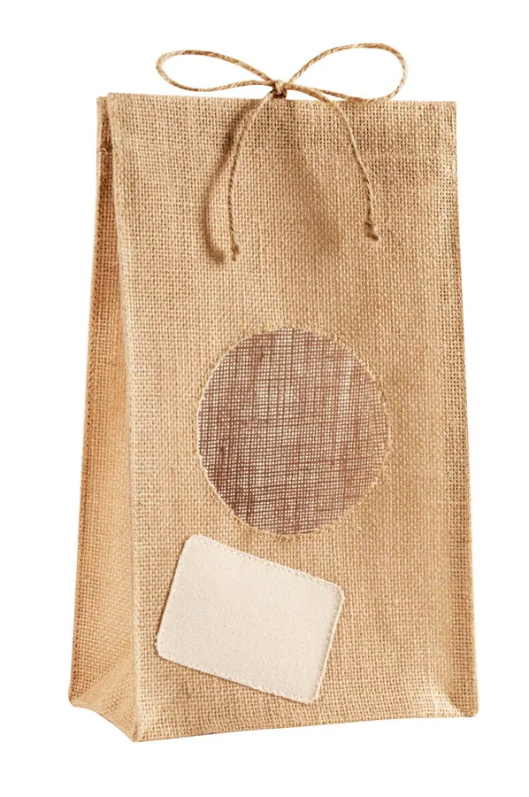 Bolsa de yute sublimable con logo