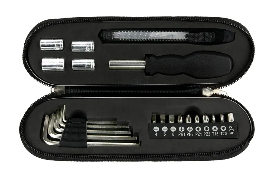 Kit Herramientas Bolsillo Estuche Oval