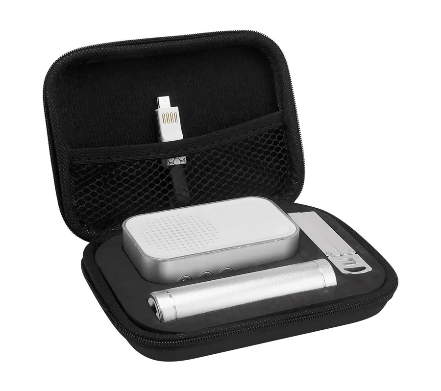 Kit Tecnológico Bocina + Power Bank + USB