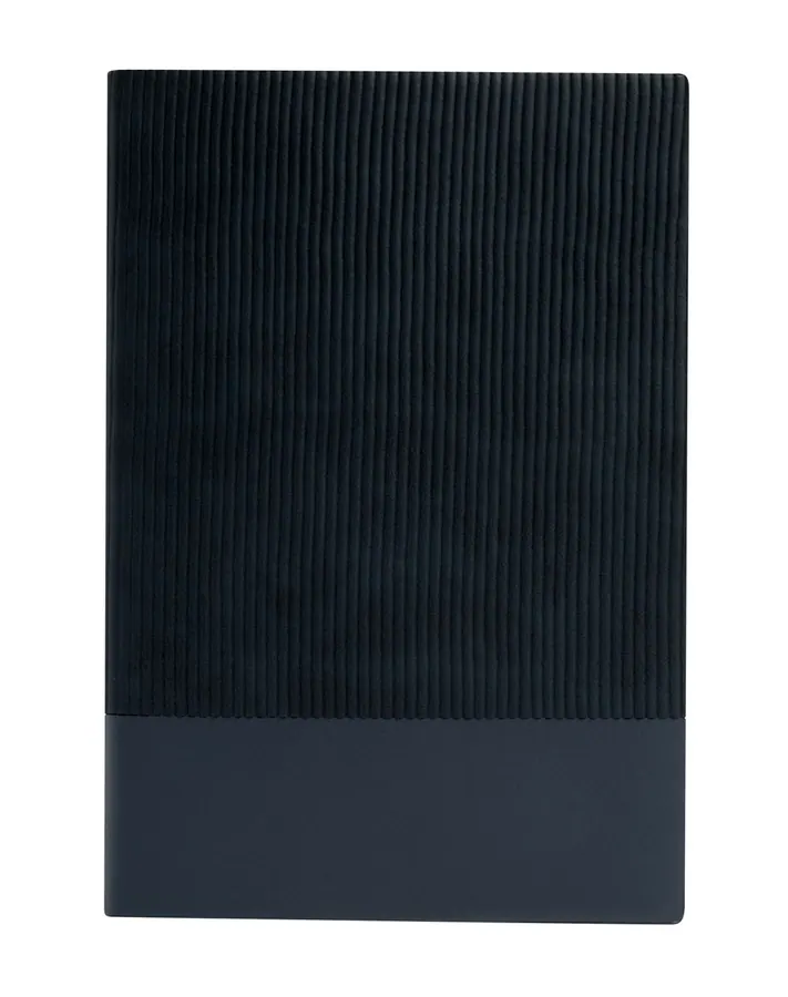 Libreta A5 Pasta Estrías Premium