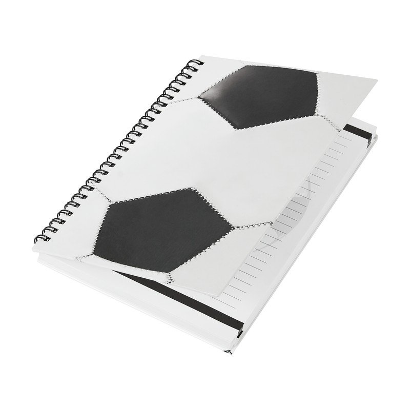 Libreta Soccer Notes Blanco con