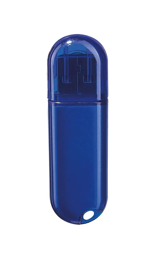 Memoria USB Cápsula Transparente