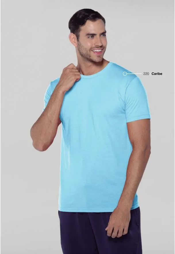 Playera Cuello Redondo Caballero