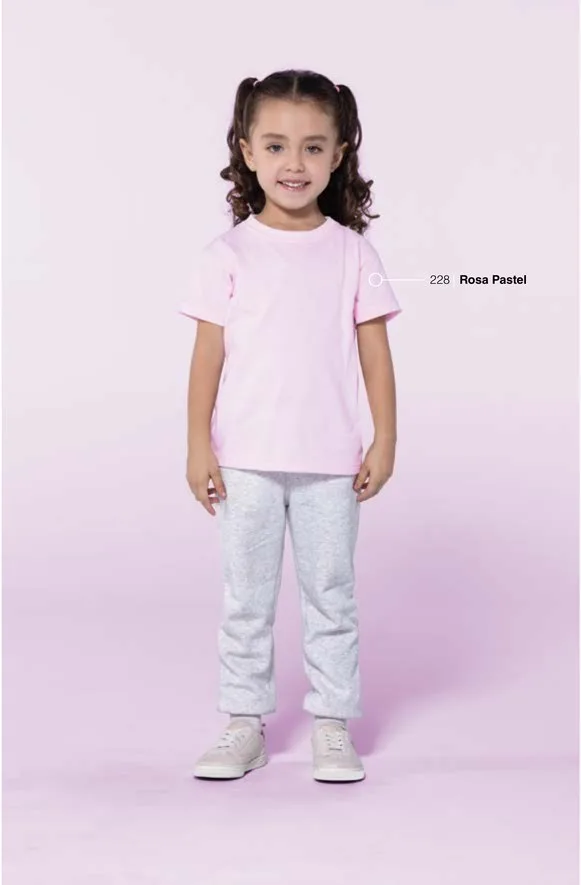 Playera Cuello Redondo Peso Completo Bebés