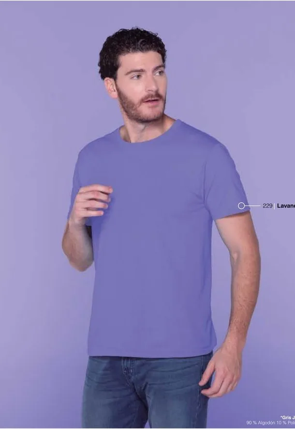 Playera Cuello Redondo Peso Completo Caballero