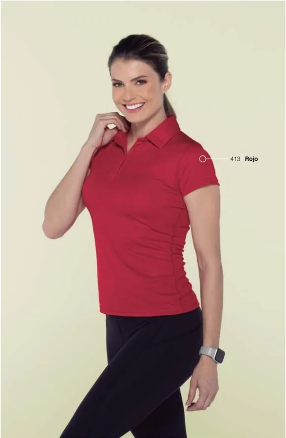 Playera Polo Deportiva Dama