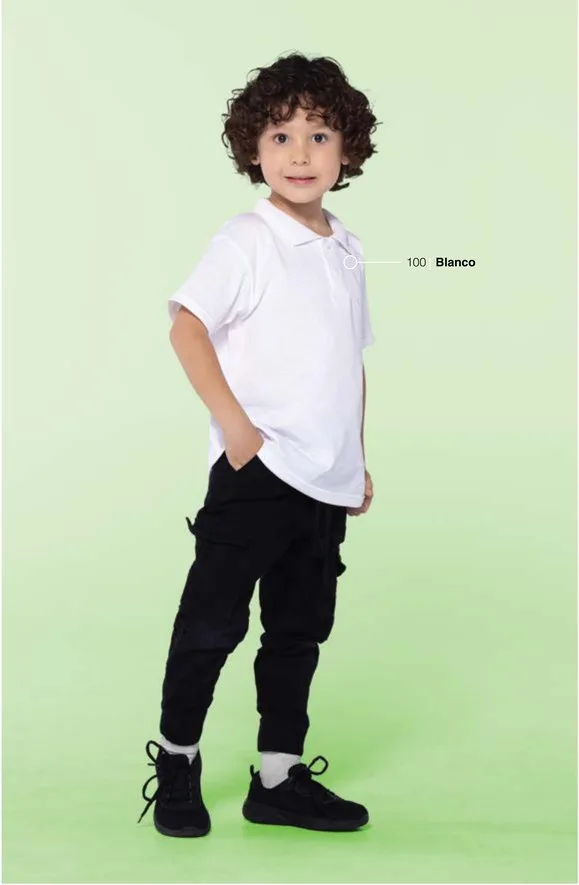 Playera Polo Niños