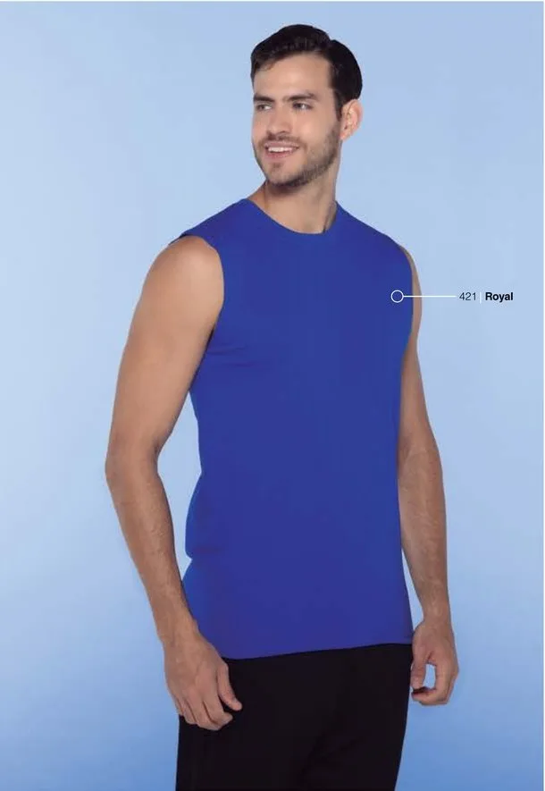 Playera Sin Mangas Caballero