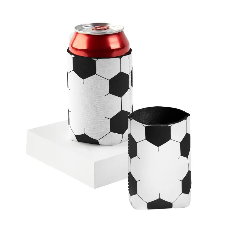 Porta Latas Soccer Blanco con